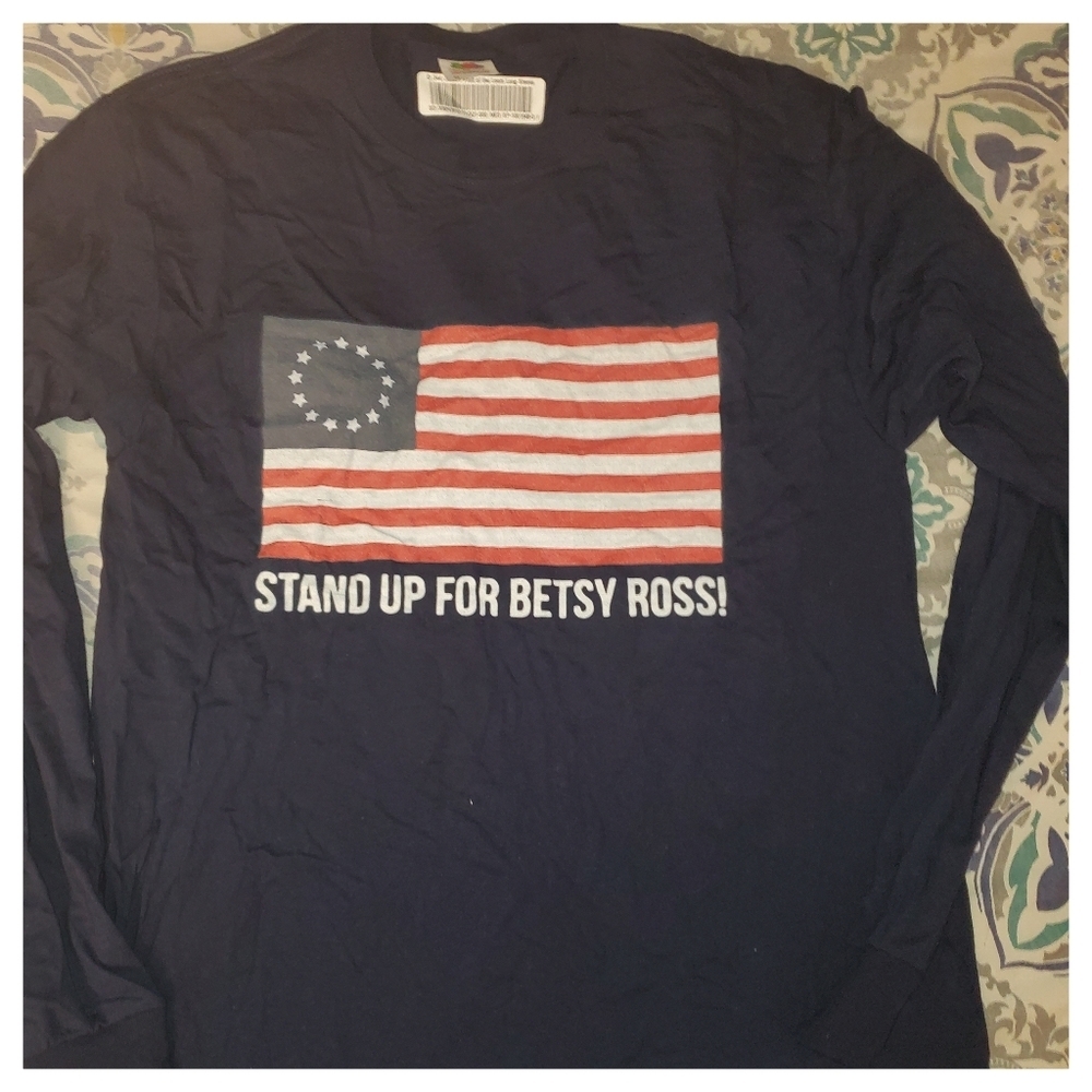 Brand new long sleeve blue tshirt....